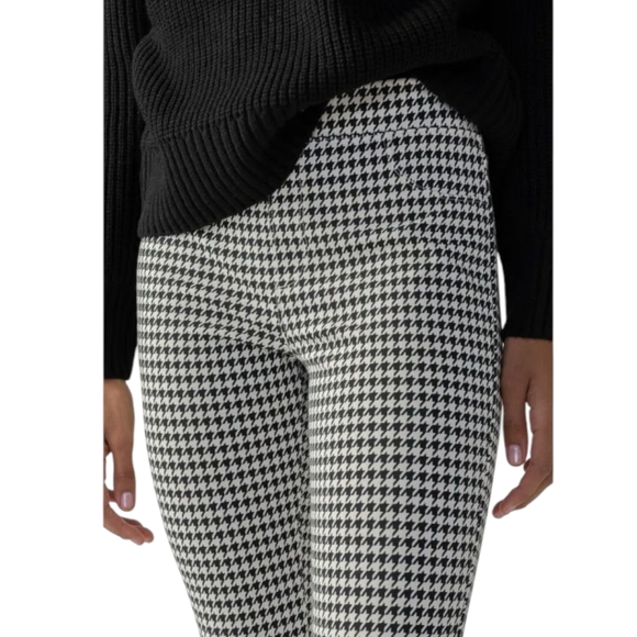 Sanctuary Black White Gingham Pants Size Medium - Picture 2 of 6